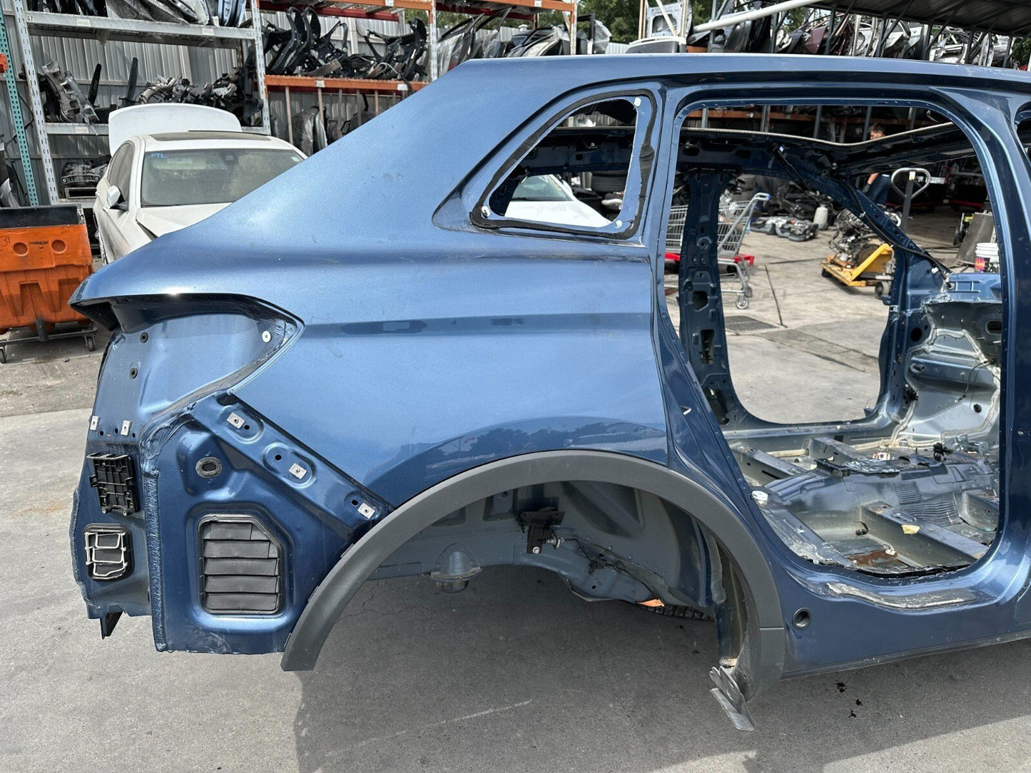19-23 LINCOLN NAUTILUS REAR RIGHT QUARTER PANEL FRAME BODY SHELL OEM Blue