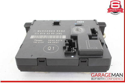 07-09 Mercedes W211 E350 E550 Rear Left Side Door Control Module 2118703385 OEM