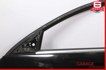 12-14 Mercedes W204 C350 C63 Coupe Front Left Exterior Door Shell Frame Black