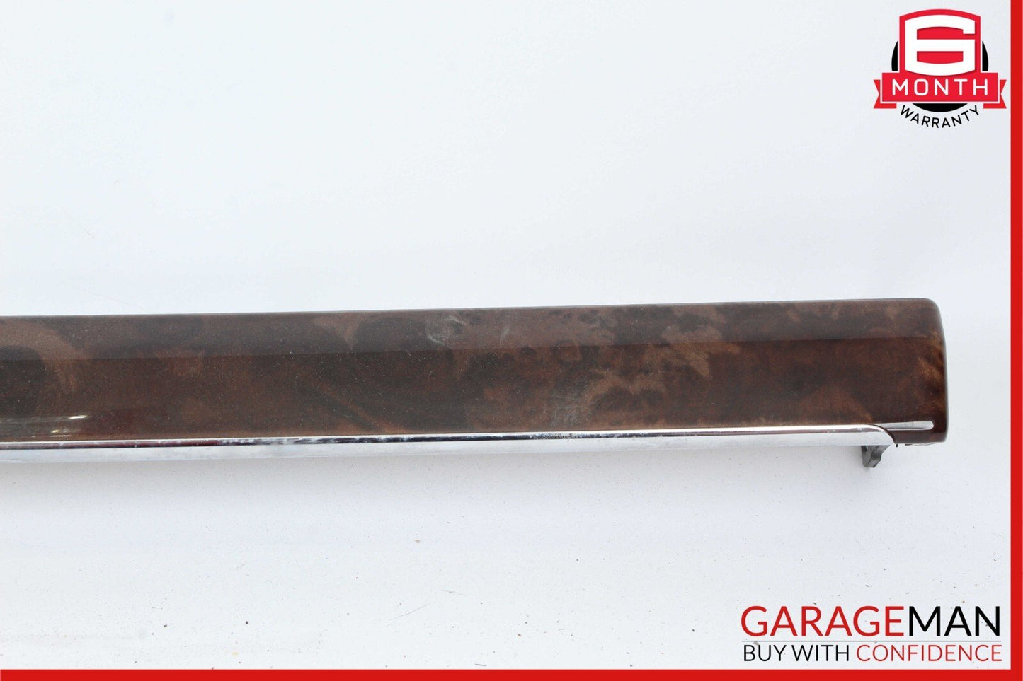 07-09 Mercedes W221 S450 S550 Front Dashboard Dash Trim Panel Cover Wood Bezel