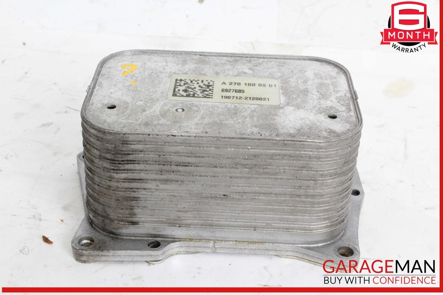 11-20 Mercedes W221 S550 CL550 E550 Engine Motor Oil Cooler OEM