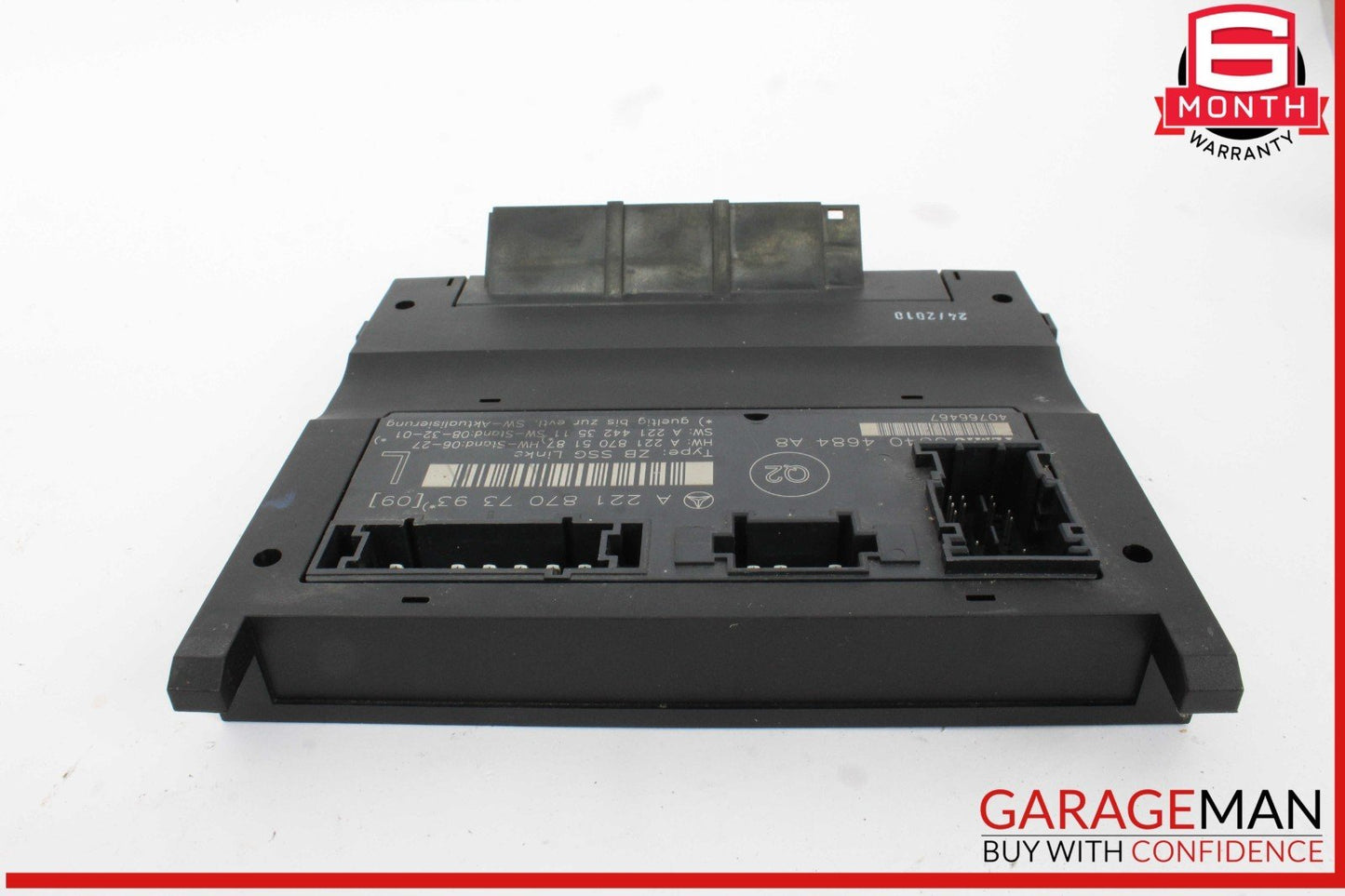 07-13 Mercedes W221 S550 S63 Front Left Driver Side Under Seat Control Unit OEM