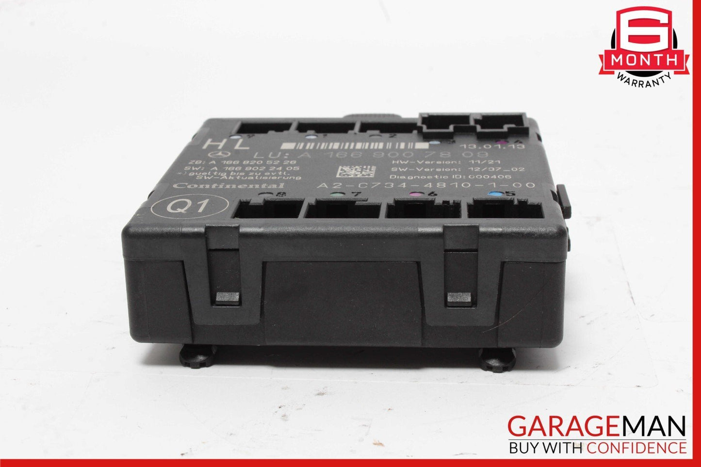 12-19 Mercedes X166 GL450 ML350 GLA250 Rear Left Side Door Control Module OEM