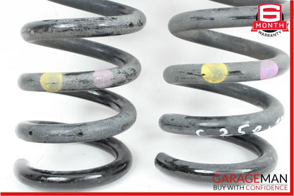 08-14 Mercedes W204 C250 Rear Left & Right Shock Absorber Coil Spring Set OEM