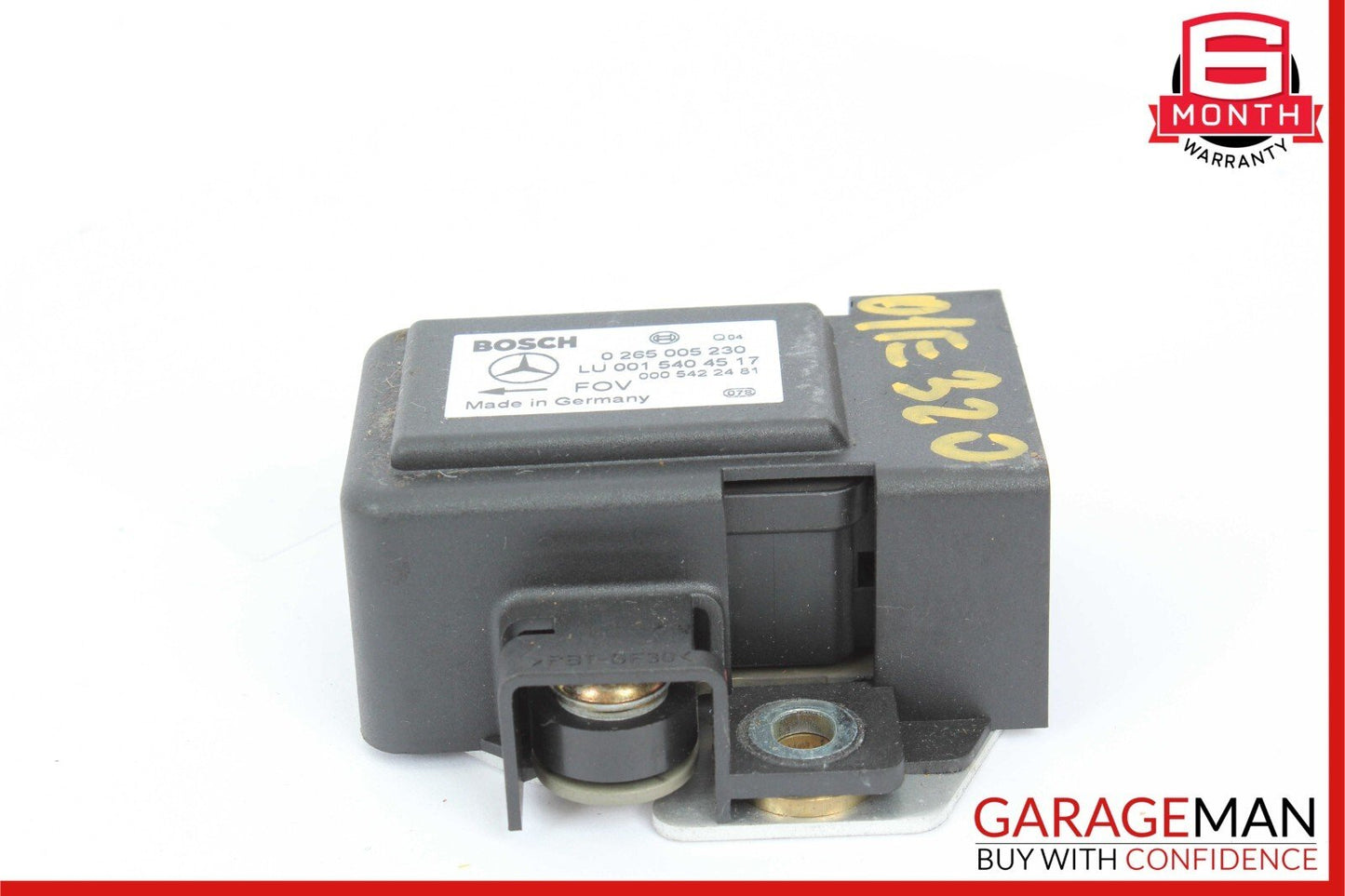 98-02 Mercedes W210 E320 CLK320 Yaw Acceleration Rate Sensor Module Unit