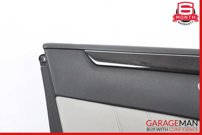 10-13 Mercedes W212 E350 E300 Front Left Side Interior Door Trim Panel Assy Grey