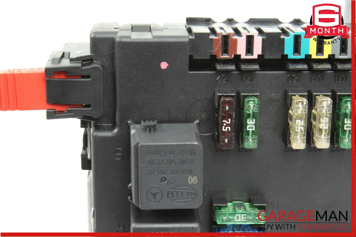 07-13 Mercedes W221 S550 CL550 Rear Trunk SAM Fuse Box Relay Block Assembly OEM