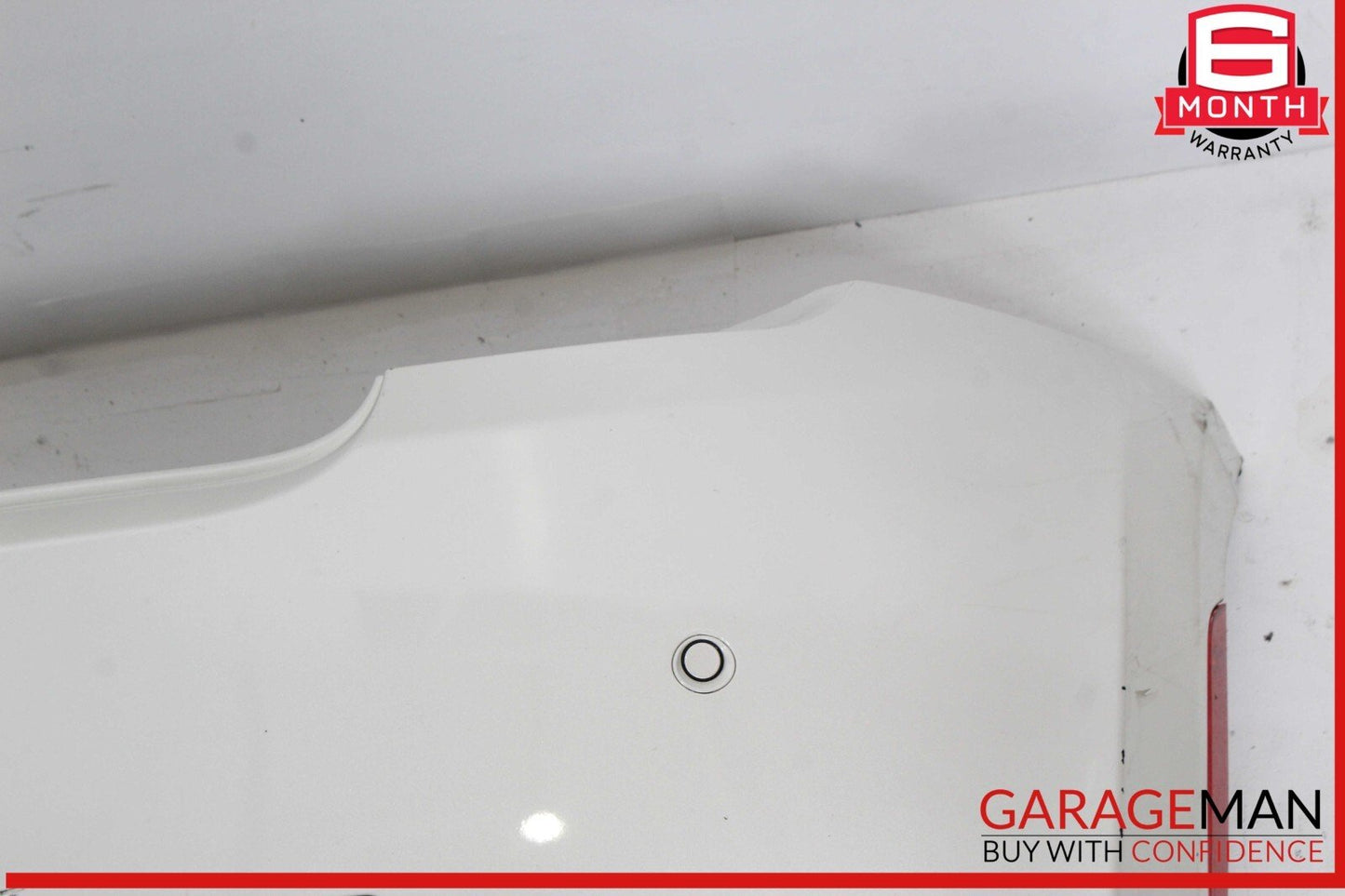 13-17 Fiat 500 Rear Bumper Cover Assembly White OEM