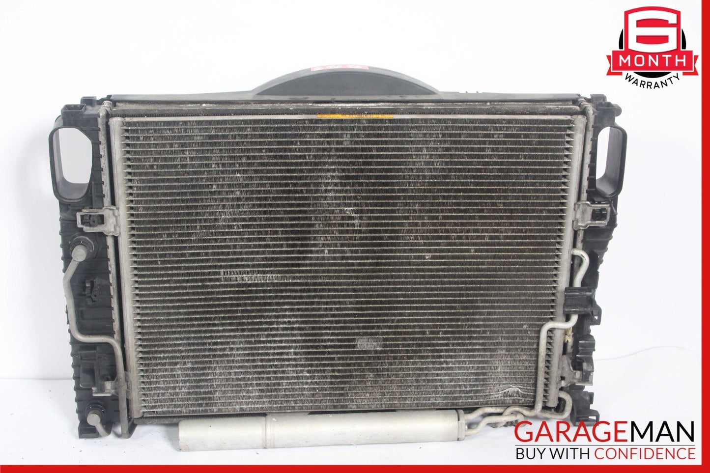 03-09 Mercedes E350 CLS500 Engine Motor Cooling Fan Radiator A/C  Condenser Assy