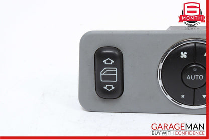 02-05 Mercedes W163 ML320 Rear Window Switch w/ Climate Control 1638200326 OEM