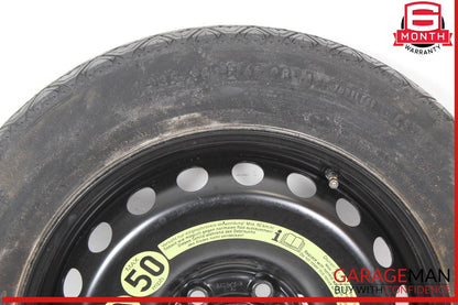08-14 Mercedes W204 C250 C300 Emergency Spare Tire Donut Wheel Rim 125 90 16"