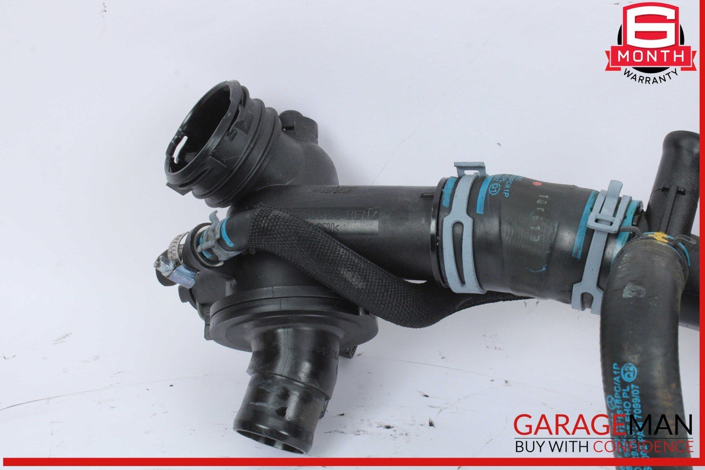 13-15 Mercedes X204 GLK250 Coolant Thermostat Housing 6512031682 OEM