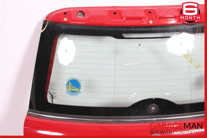 05-13 Mini Cooper Rear Trunk Lid Hatch Tailgate 41002752015 OEM Red