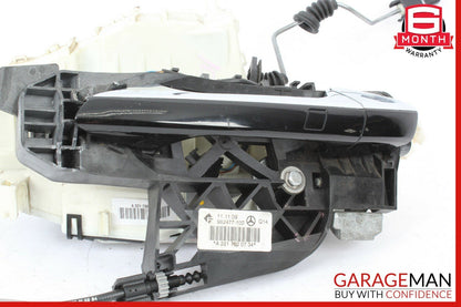 07-13 Mercedes W221 S63 Rear Left Keyless Go Door Lock Latch w/ Door Handle OEM