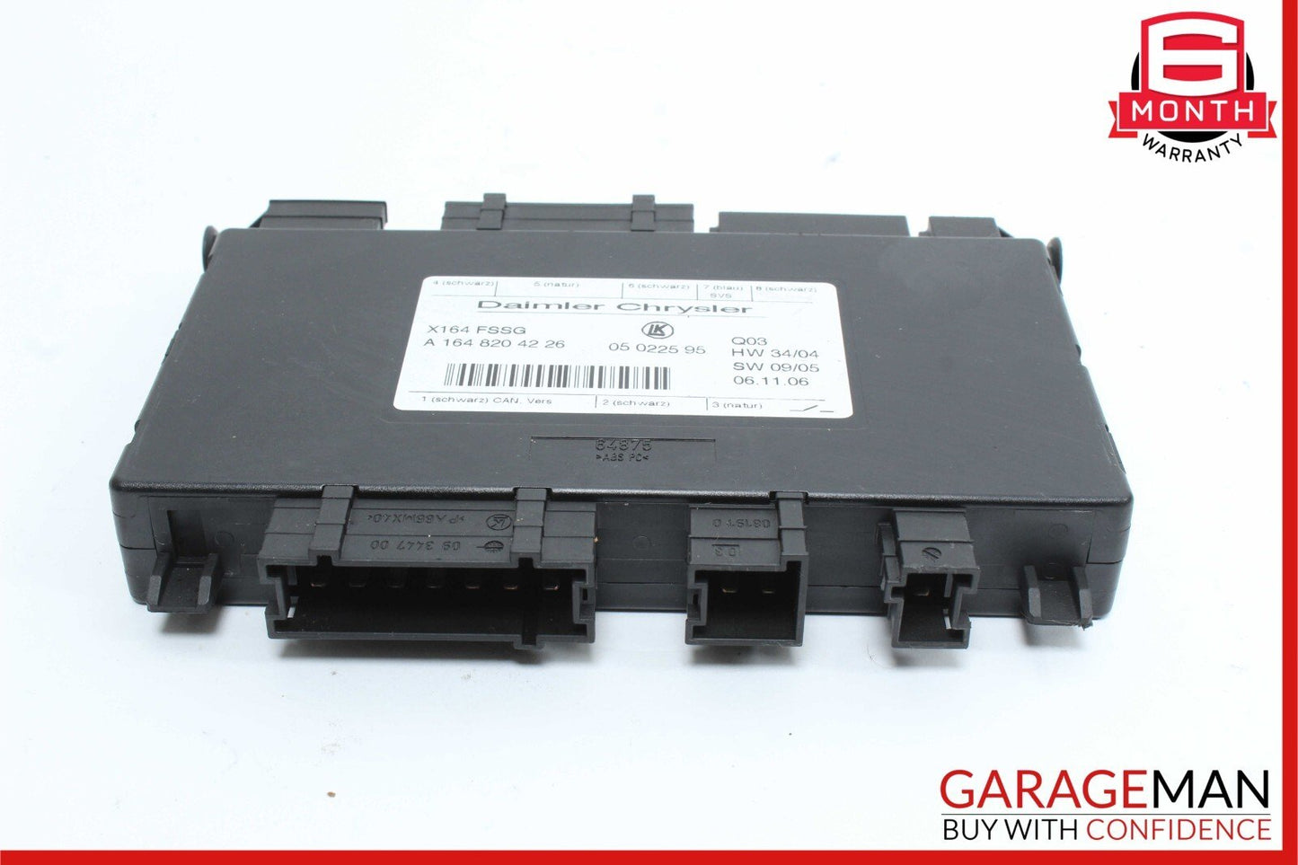 07-12 Mercedes X164 GL450 GL320 Third Seat Row Power Folding Control Module OEM
