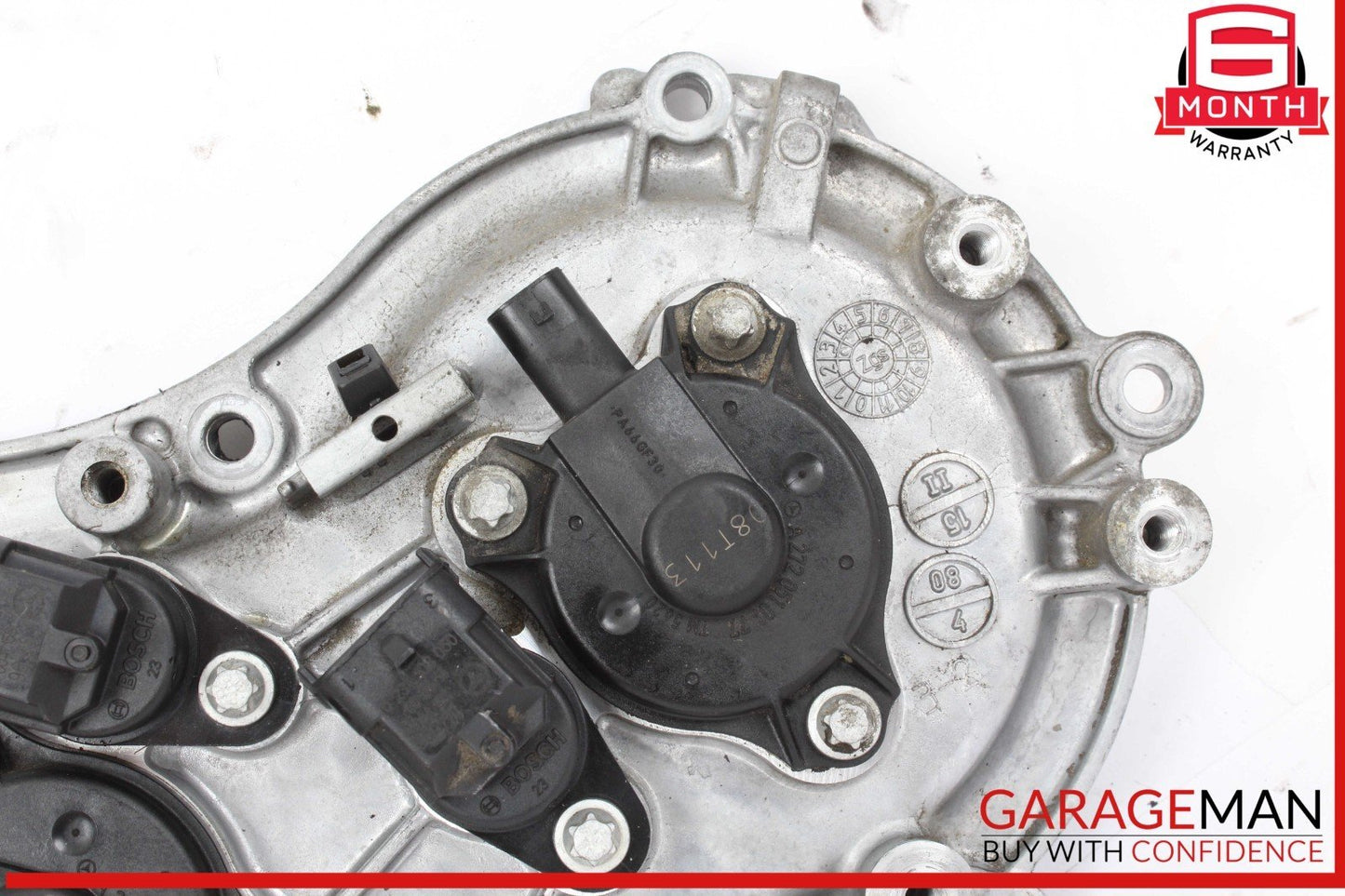 05-13 Mercedes W204 C300 E550 Front Left Side Engine Timing Chain Cover Plate