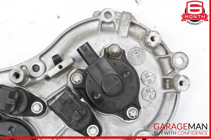 05-13 Mercedes W204 C300 E550 Front Left Side Engine Timing Chain Cover Plate