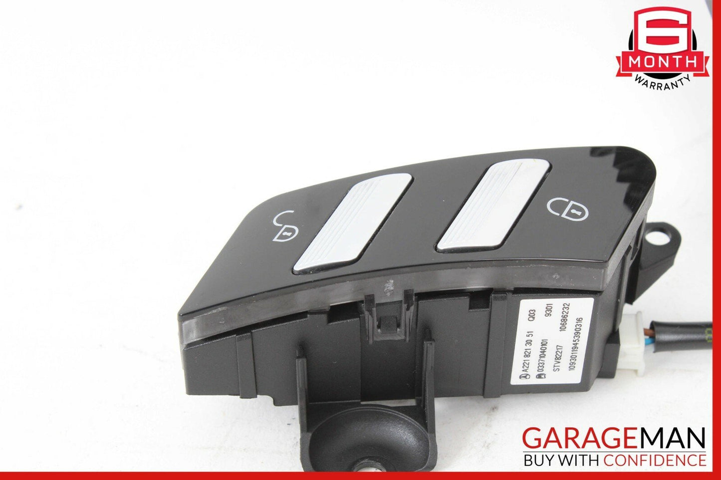 07-13 Mercedes W221 S400 Front Left Side Seat Control Switch Assembly Q05 OEM