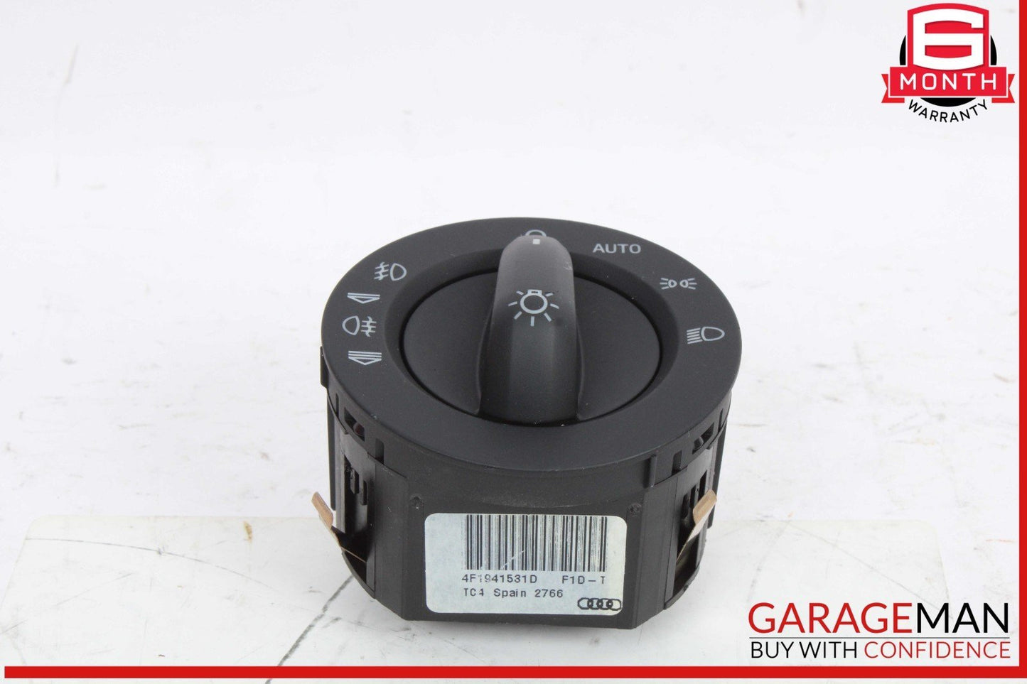 07-15 Audi Q7 Front Left Driver Side Headlight Fog Light Control Switch OEM