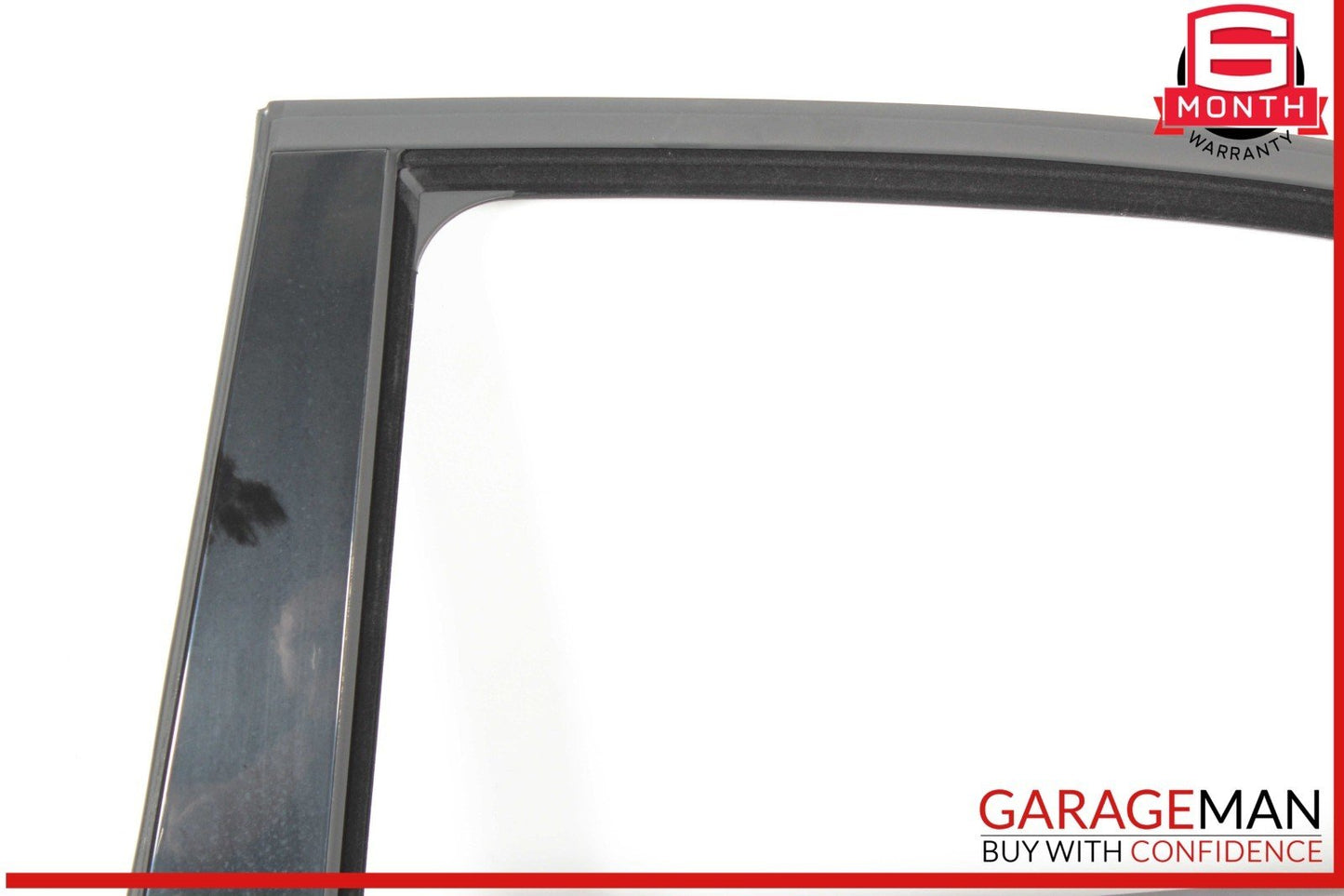 10-16 Mercedes W212 E350 E63 AMG Sedan Rear Left Side Door Shell Black OEM
