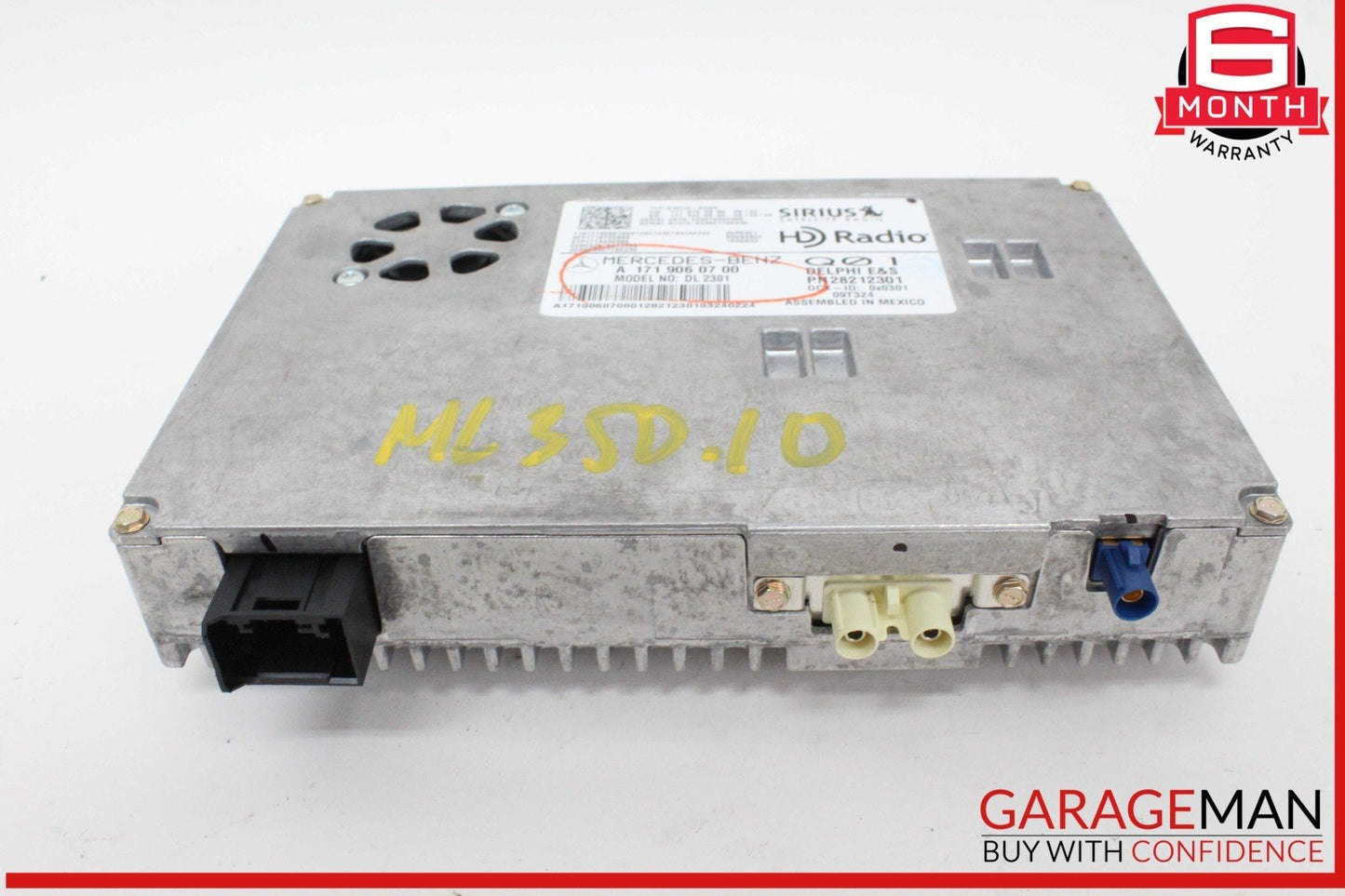 09-13 Mercedes W164 ML350 GL450 Sirius Satellite Radio Receiver 1719060700 OEM