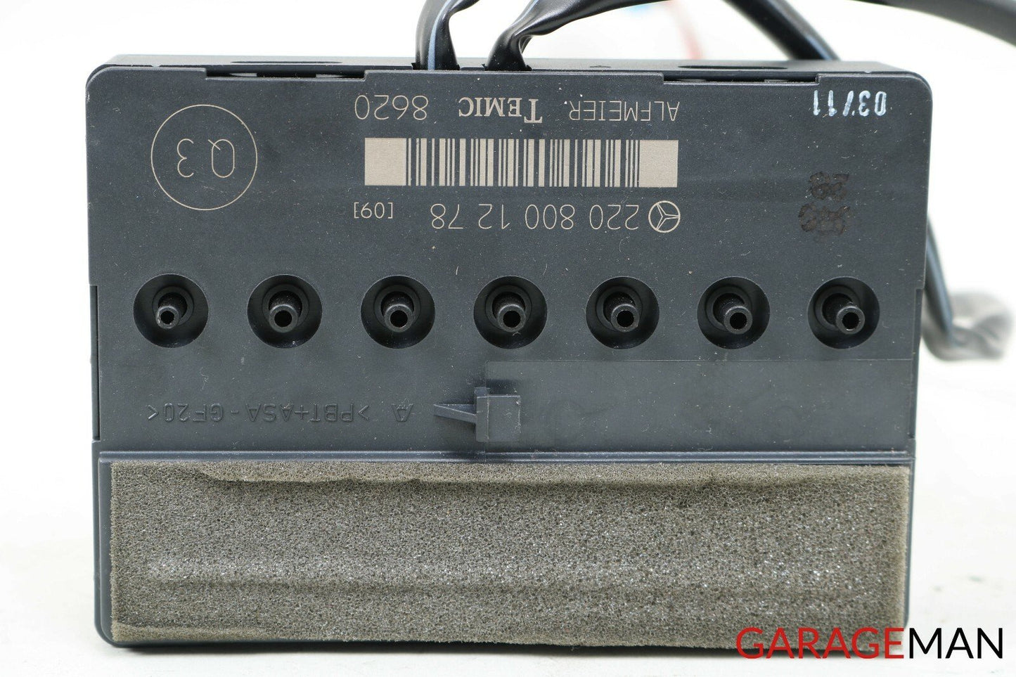 03-06 Mercedes W220 S350 S430 S500 Seat Valve Block Module Front 2208001278 OEM