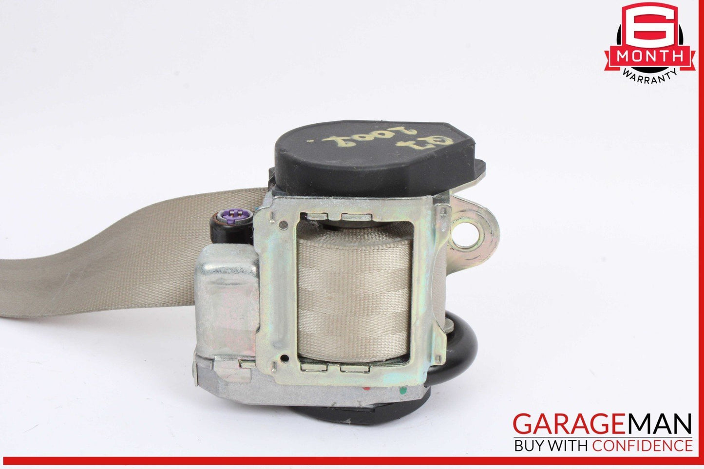 07-15 Audi Q7 Rear Right Passenger Side 2nd Second Row Seat Belt Retractor OEM