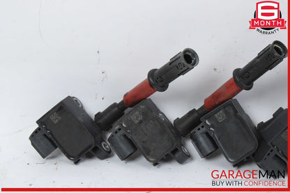 11-20 Mercedes X166 GL450 GL550 Engine Ignition Coil Spark Plug Set of 8 Pc OEM