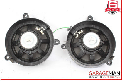 01-07 Mercedes W203 C230 Front Right & Left Side Door Audio Speaker Set of 2 OEM