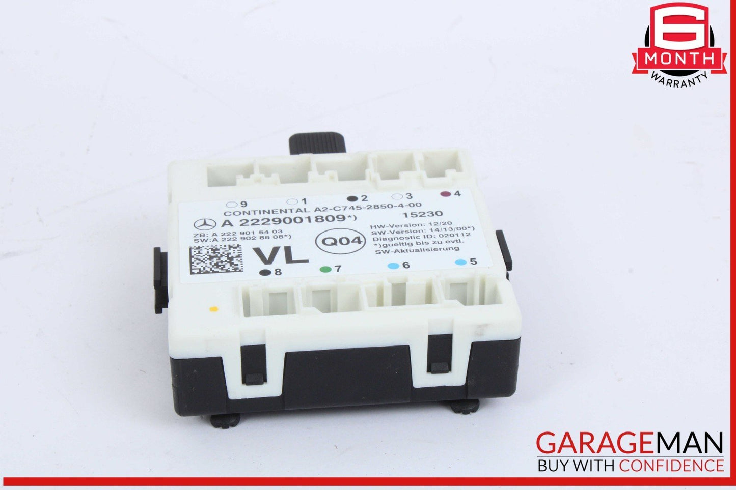 15-23 Mercedes W205 C300 C400 Front Left Side Door Control Module Unit OEM