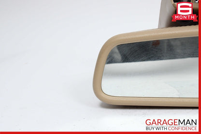 07-09 Mercedes W221 S550 S63 AMG Interior Front Top Upper Rear View Mirror Brown