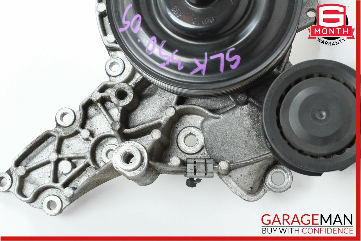 05-11 Mercedes R171 SLK350 3.5 Water Pump Pulley Assembly 2722010001 OEM