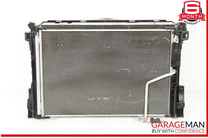 08-14 Mercedes W204 C250 E550 Engine Radiator Condenser Cooling Fan Motor Assy