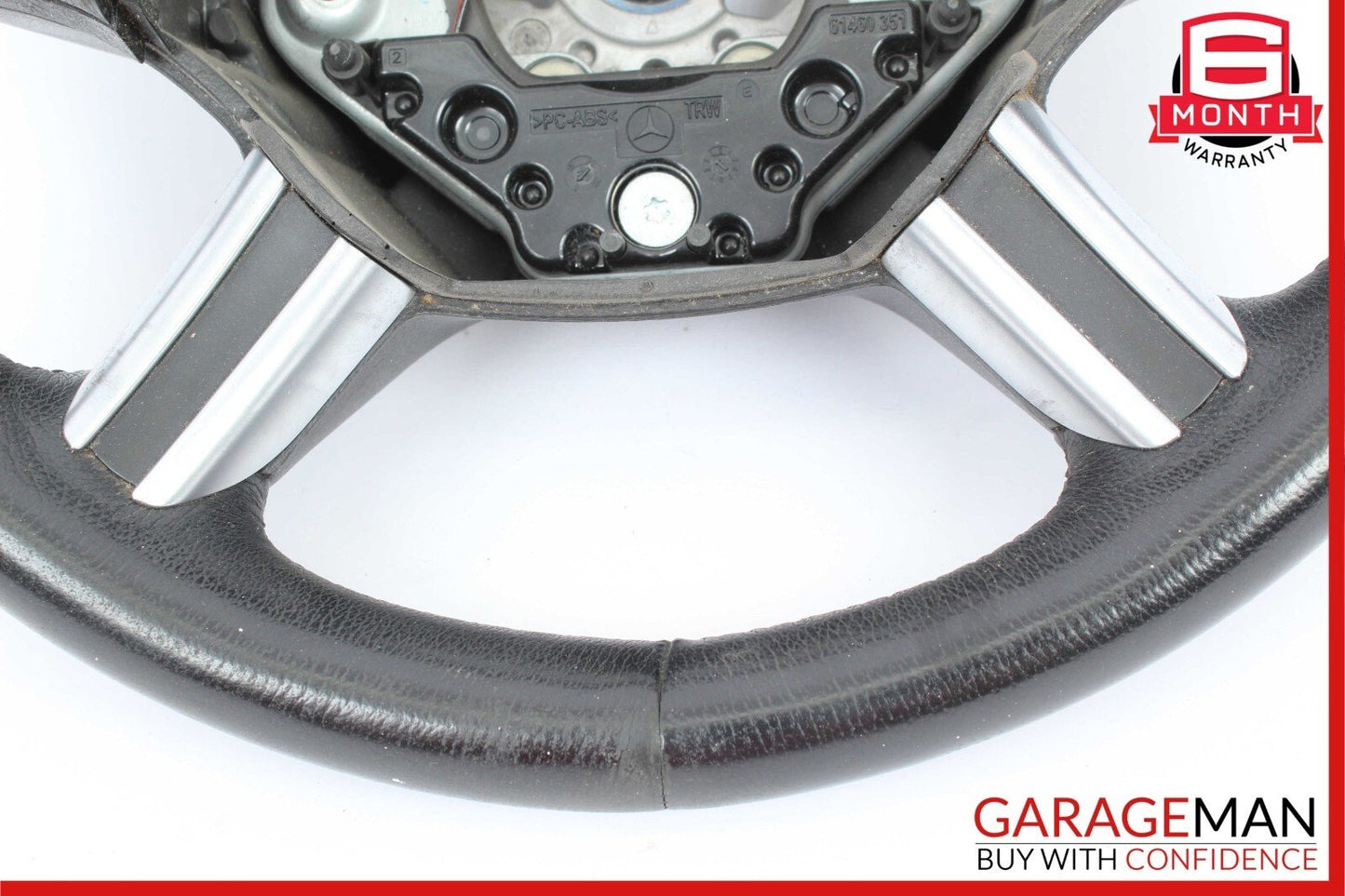 06-08 Mercedes X164 GL450 4Matic Steering Wheel Black 1644605103 OEM