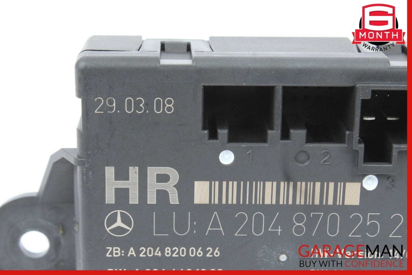 08-14 Mercedes W204 C300 C350 Rear Right Side Door Controller Module Unit OEM