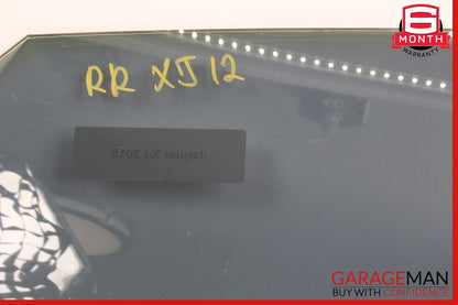 10-19 Jaguar XJ XJR Rear Right Side Door Window Glass AW93F25712AD OEM