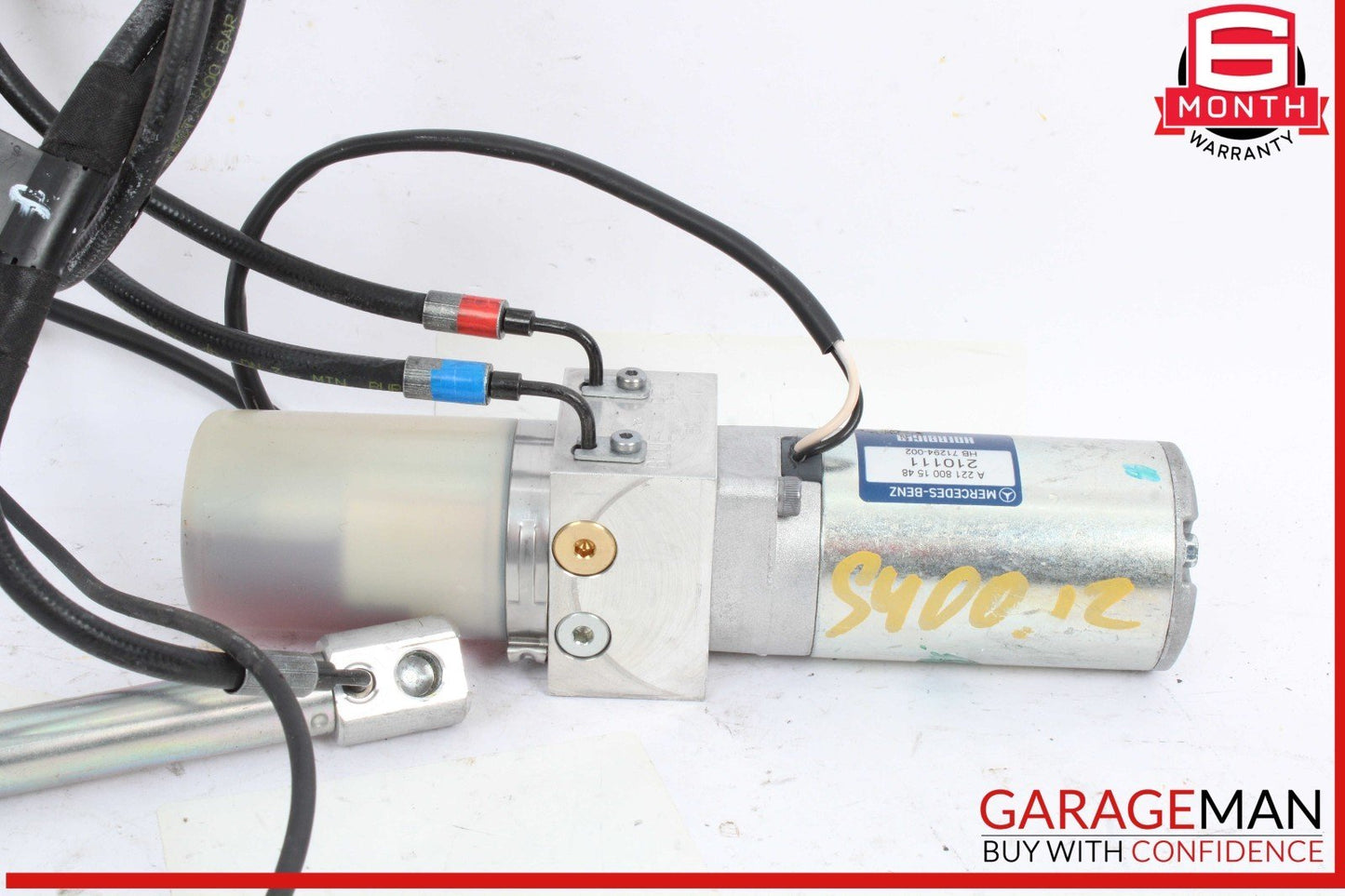 07-13 Mercedes W221 S400 Hybrid Trunk Lid Locking Hydraulic Pull Down Pump OEM