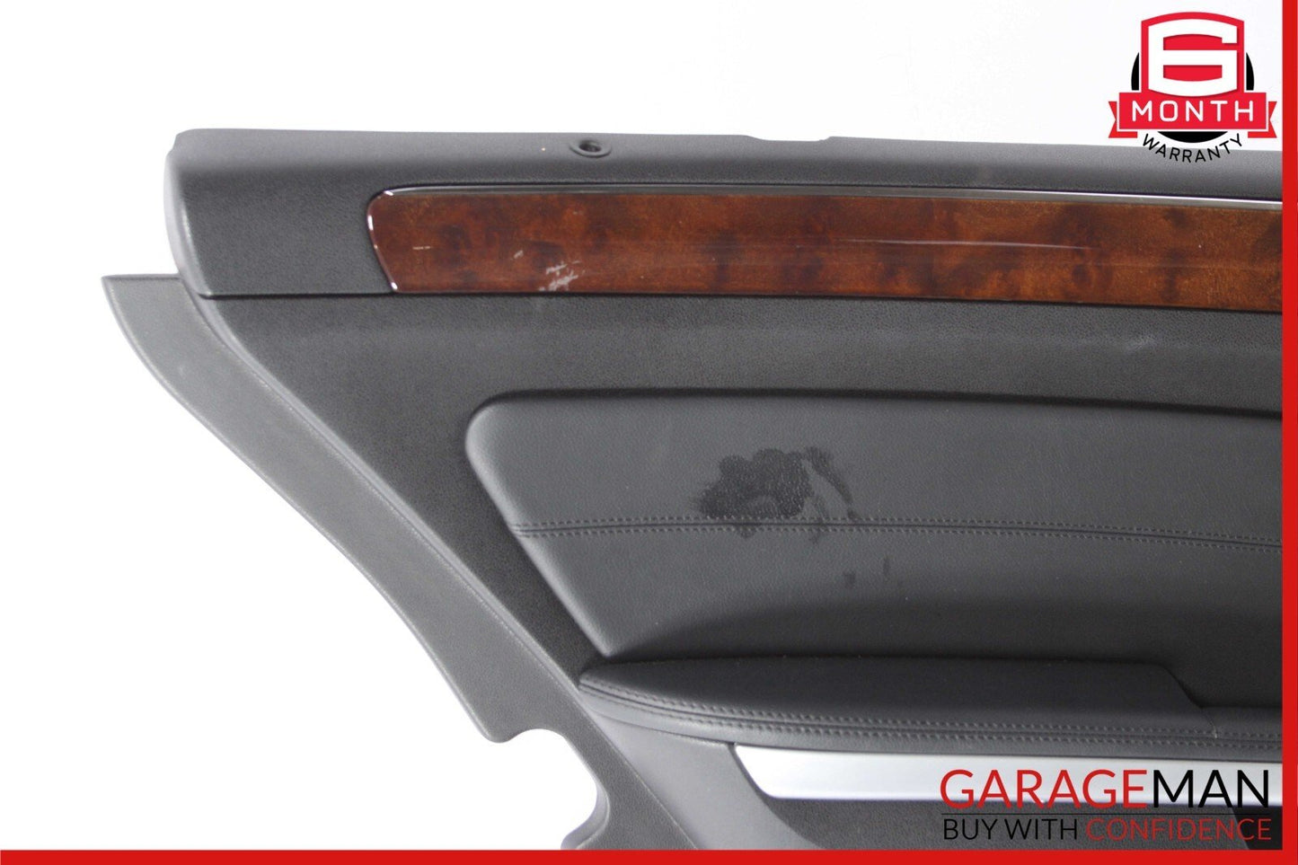 07-12 Mercedes GL450 ML350 Rear Left Side Interior Door Panel Cover Black OEM