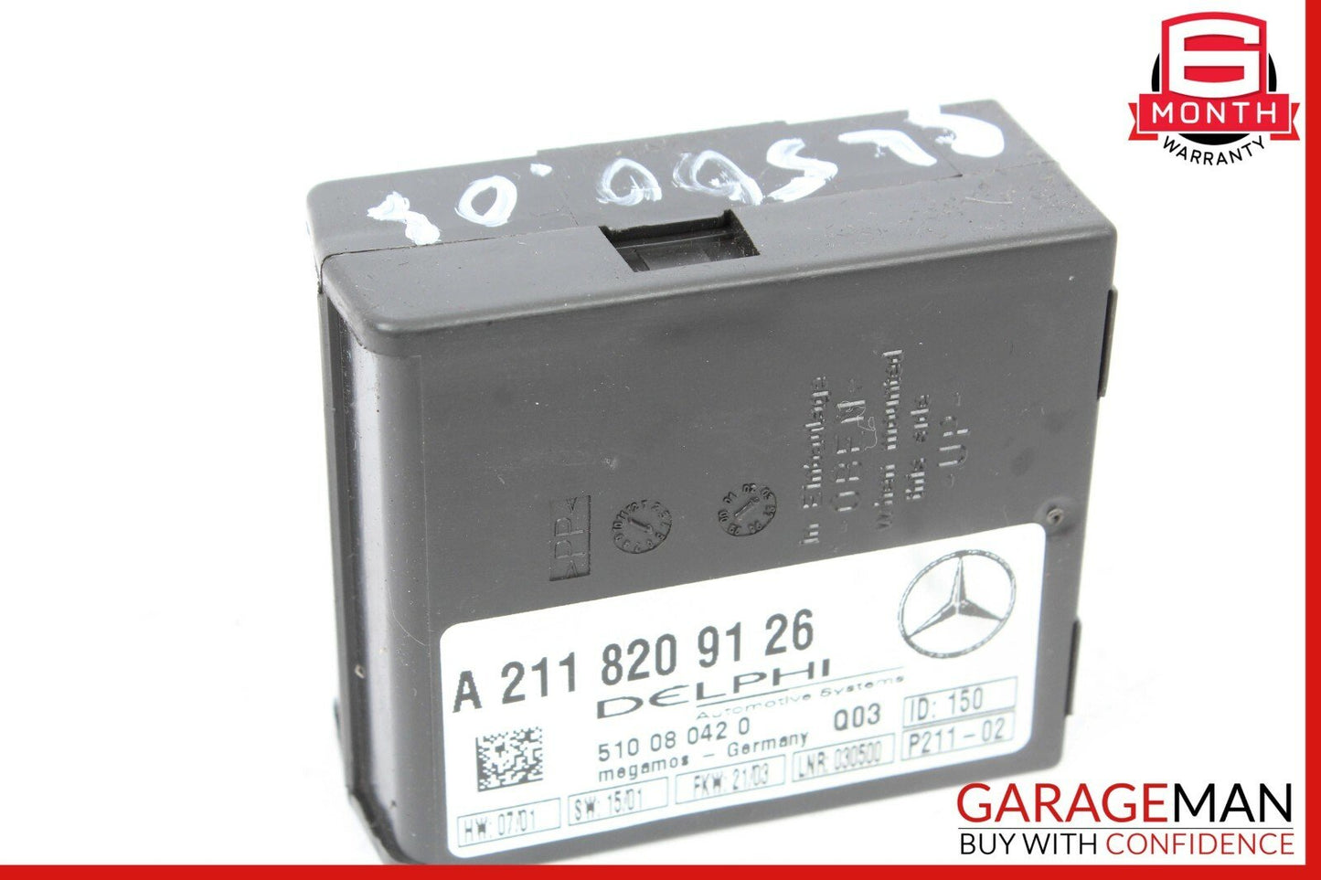 01-08 Mercedes C230 CLK320 SL500 Anti Theft Alarm Module 2118209126 OEM
