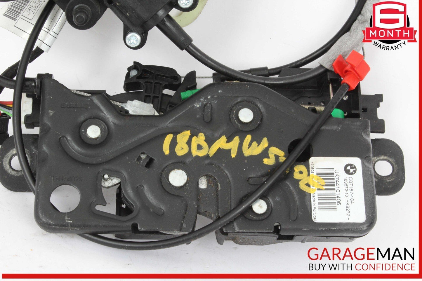 17-20 BMW 530E Rear Trunk Deck Lid Power Boot Lock Latch Actuator Motor OEM