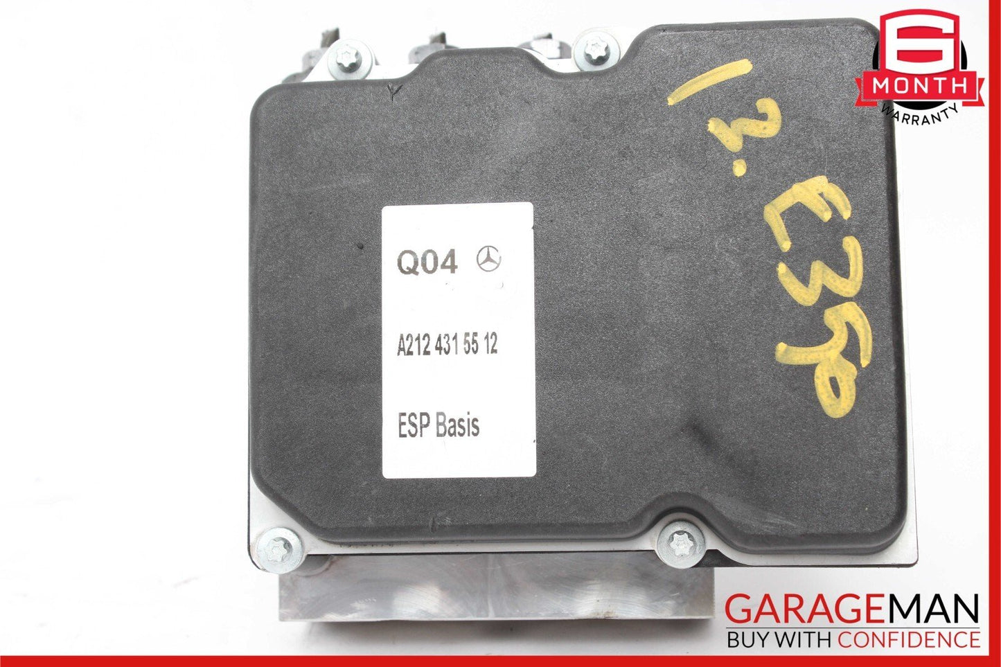 10-13 Mercedes W212 E350 E550 ABS Anti Lock Brake Pump Control Module Assembly