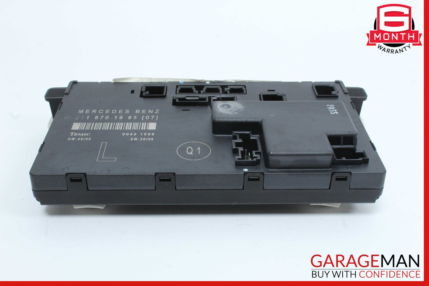 03-09 Mercedes W211 E350 E550 Front Left Driver Side Door Control Module OEM