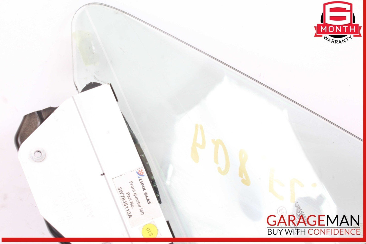 07-18 Bentley Continental GTC Front Left Driver Side Door Vent Window Glass
