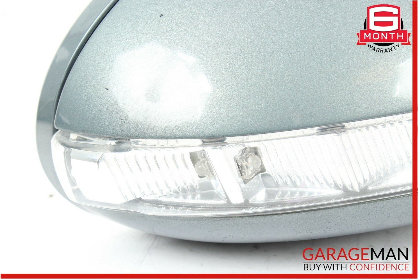 06-08 Mercedes W219 CLS500 CLS55 AMG Front Right Side Mirror Door Rear View Gray