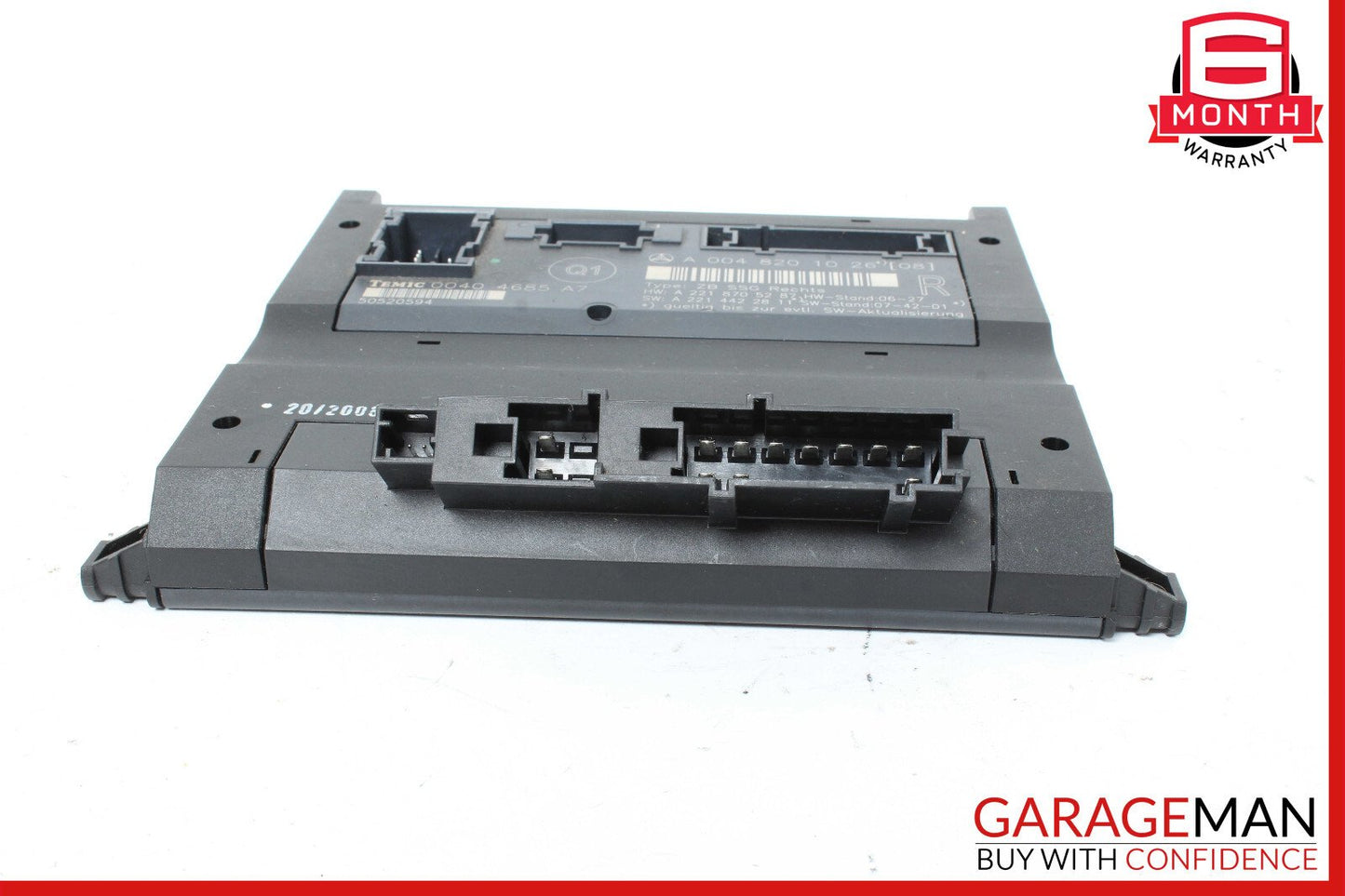 07-13 Mercedes W221 S550 S400 Front Right Side Under Seat Control Unit OEM