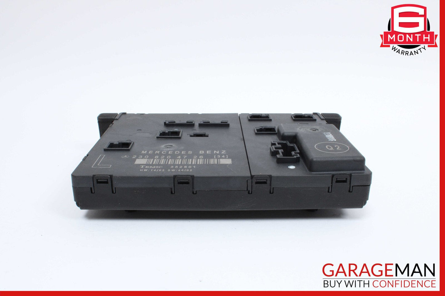 03-12 Mercedes R230 SL500 SL55 SL550 Door Control Module Left Driver Side OEM