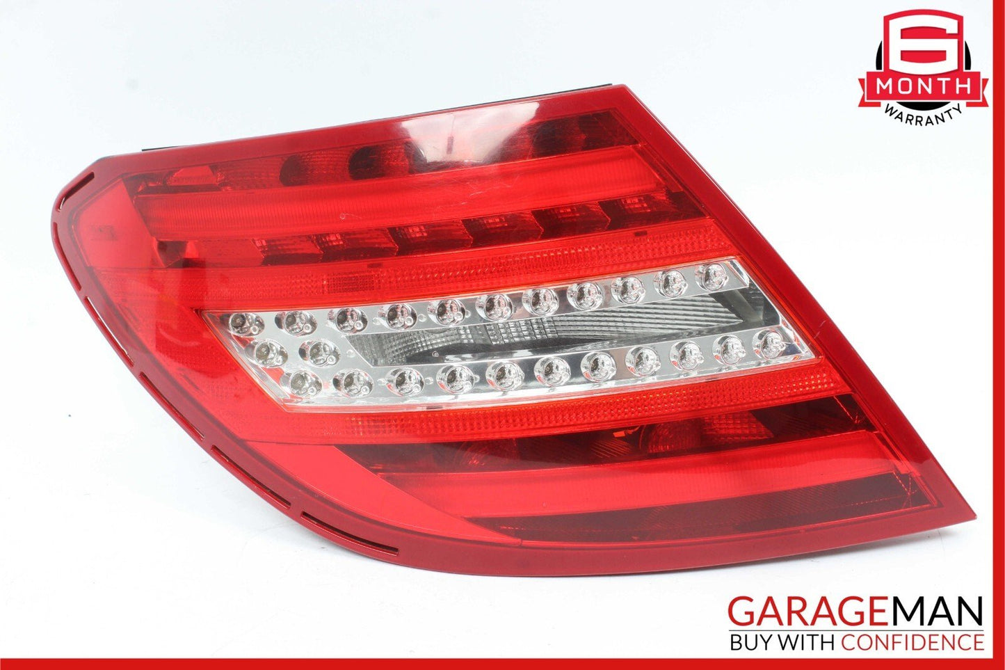 12-14 Mercedes W204 C250 Rear Left Driver Side Taillight Tail Light Lamp
