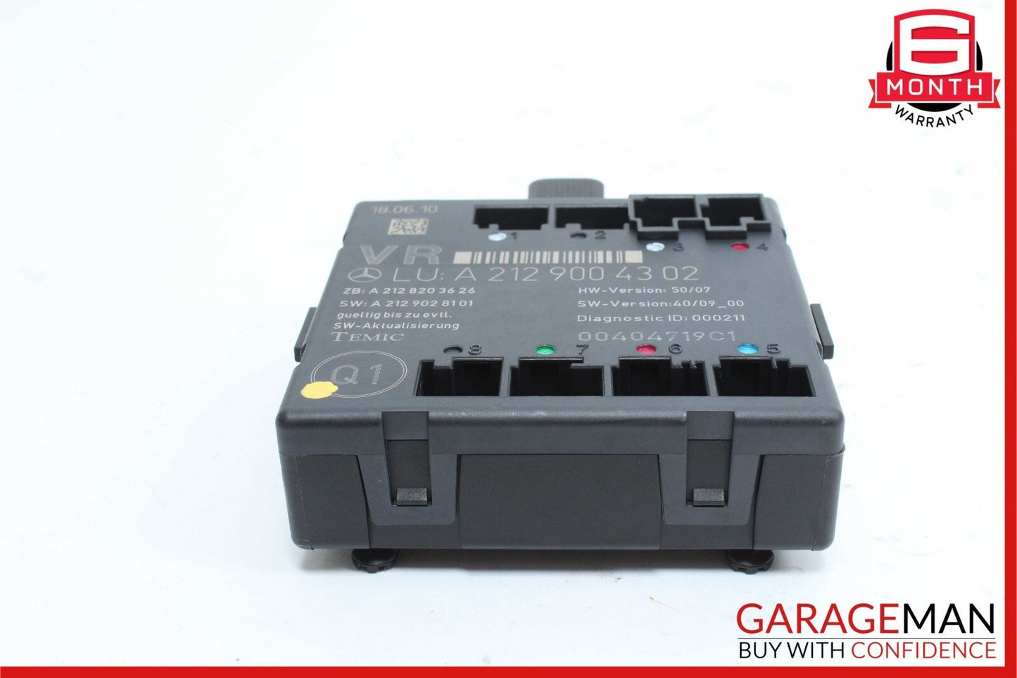 08-18 Mercedes W204 C250 C300 C350 Front Right Side Door Control Module Unit OEM
