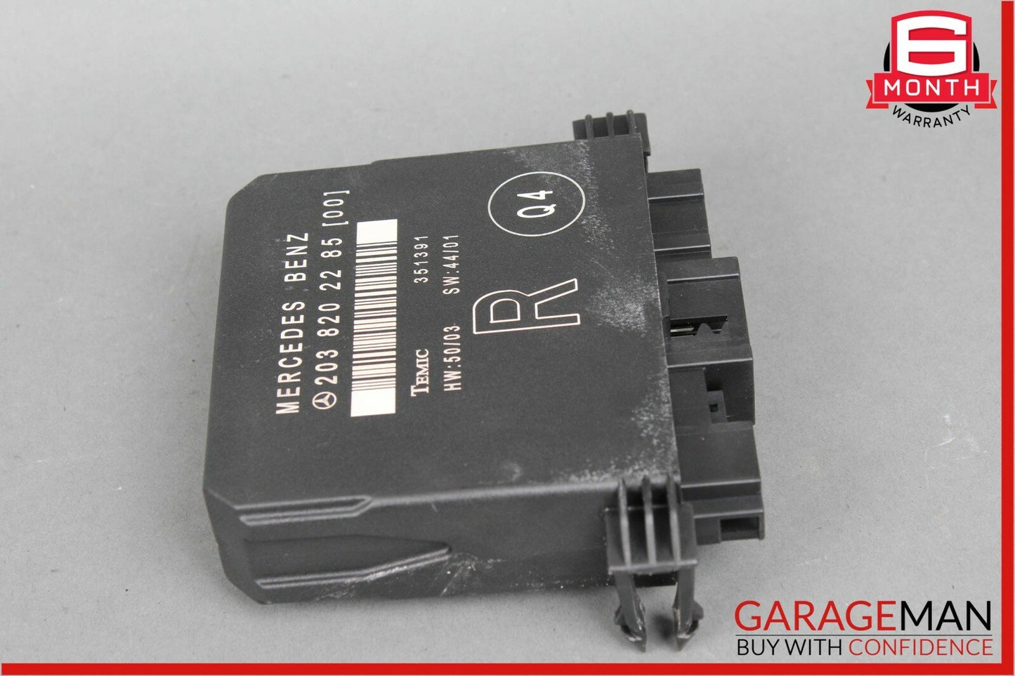 01-07 Mercedes W203 C55 AMG C230 Rear Right Side Door Control Module Unit OEM