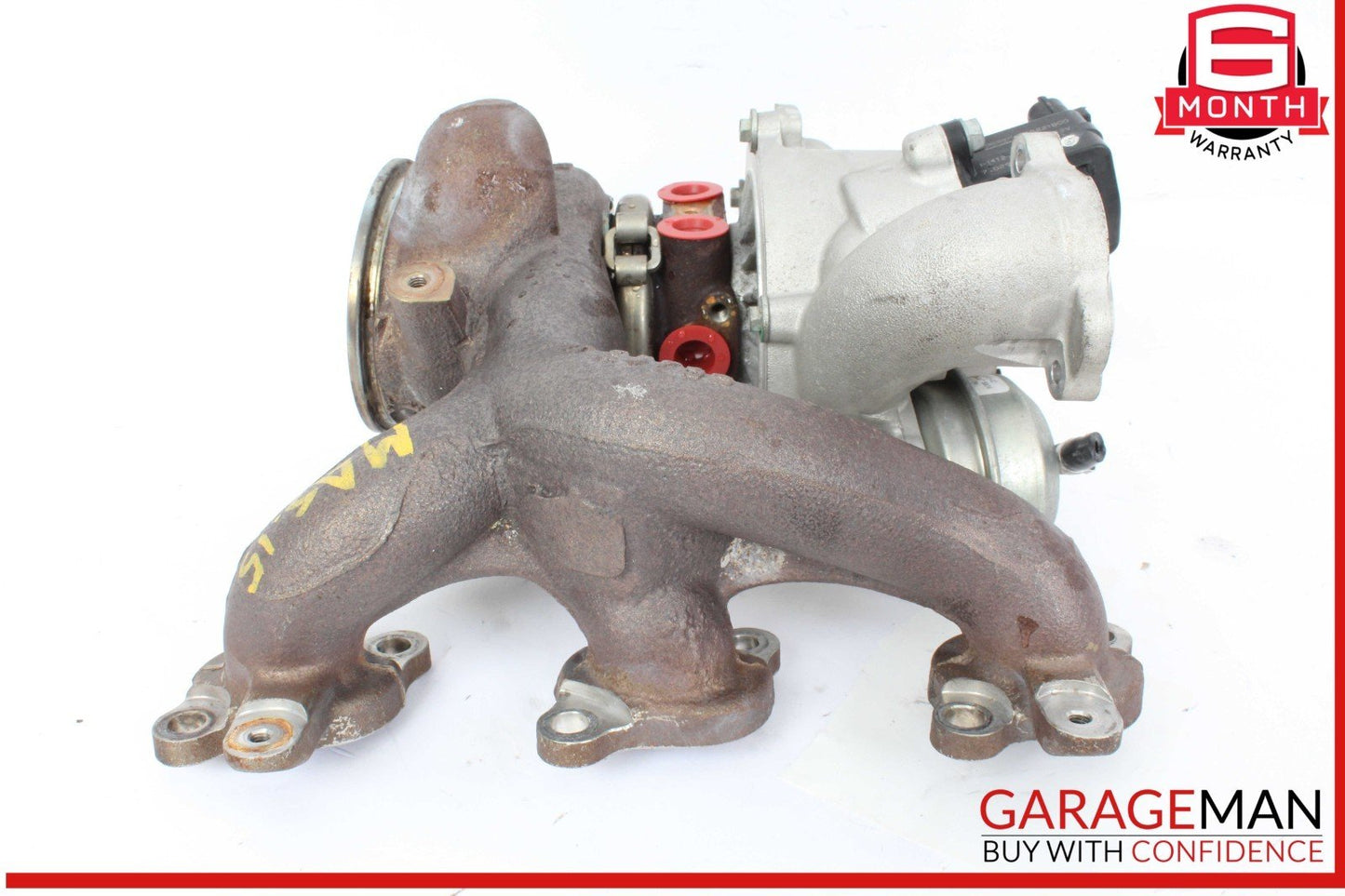 14-24 Maserati Quattroporte S Left Turbocharger Turbo Charger Manifold OEM